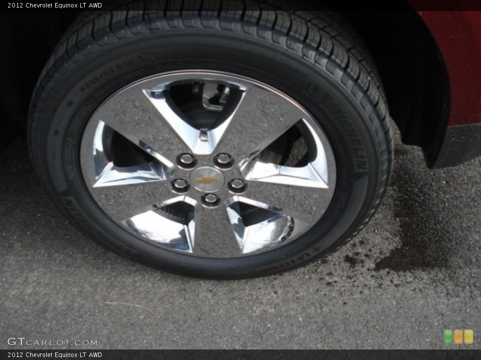 2012 Chevrolet Equinox LT AWD Wheel and Tire Photo #60708460