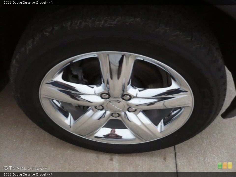 2011 Dodge Durango Citadel 4x4 Wheel and Tire Photo #60710671