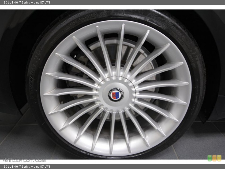2011 BMW 7 Series Alpina B7 LWB Wheel and Tire Photo #60711886