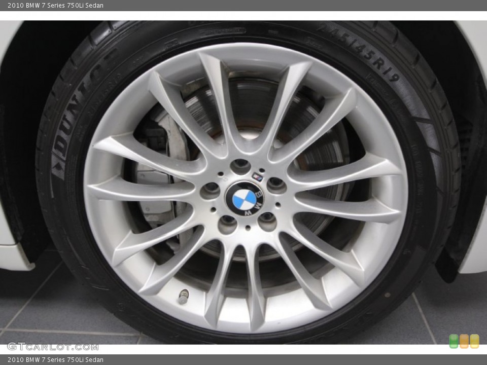 2010 BMW 7 Series 750Li Sedan Wheel and Tire Photo #60712788