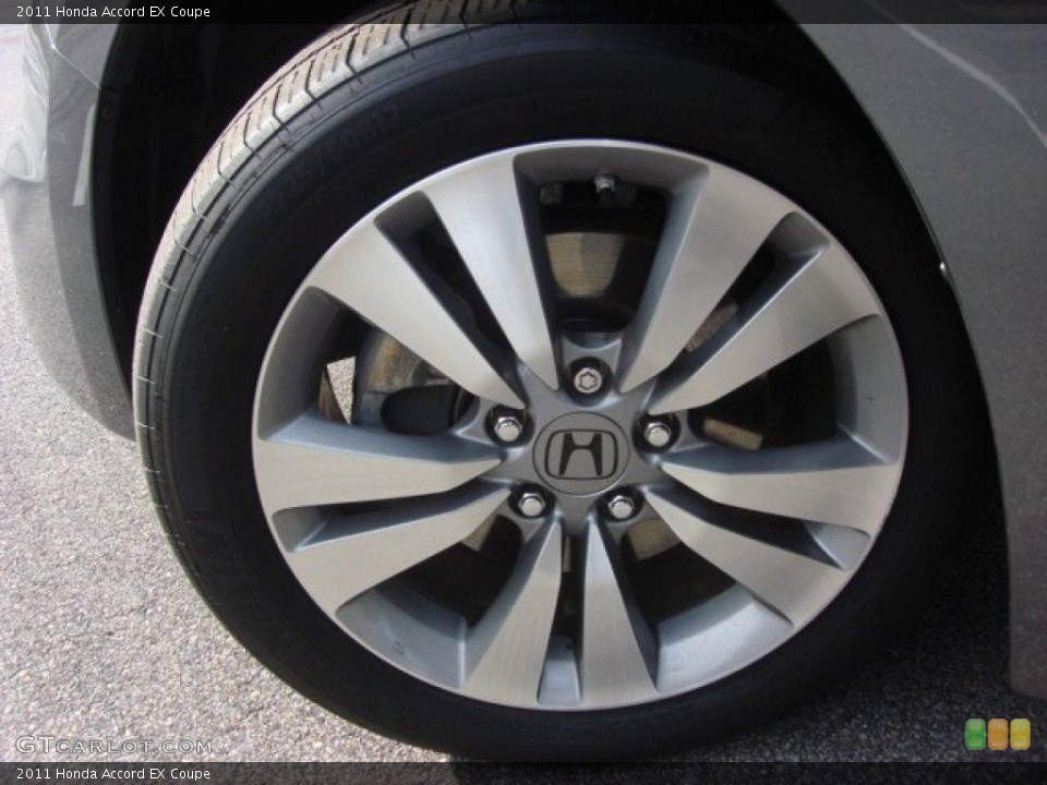2011 Honda Accord EX Coupe Wheel and Tire Photo #60713671