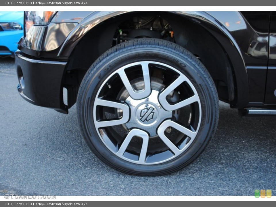 2010 Ford F150 Harley-Davidson SuperCrew 4x4 Wheel and Tire Photo #60714916