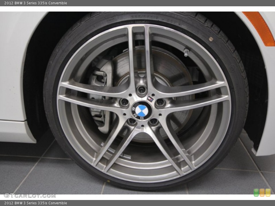 2012 BMW 3 Series 335is Convertible Wheel and Tire Photo #60721084