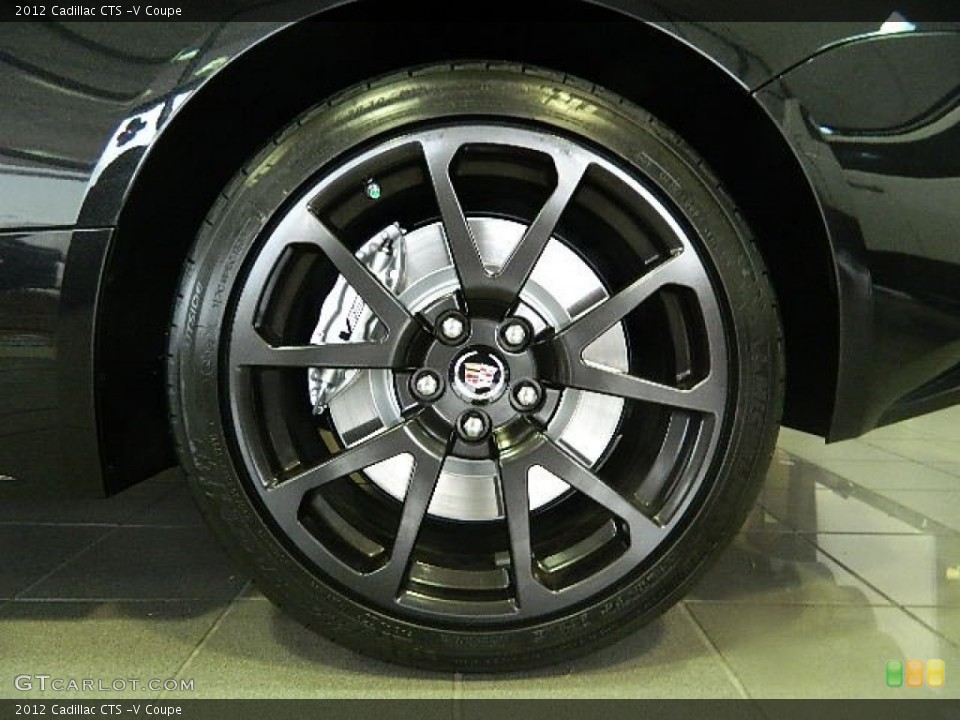 2012 Cadillac CTS -V Coupe Wheel and Tire Photo #60724783