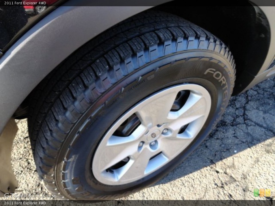 2011 Ford Explorer 4WD Wheel and Tire Photo #60730648