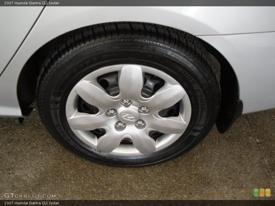 2007 Hyundai Elantra GLS Sedan Wheel and Tire Photo #60732190