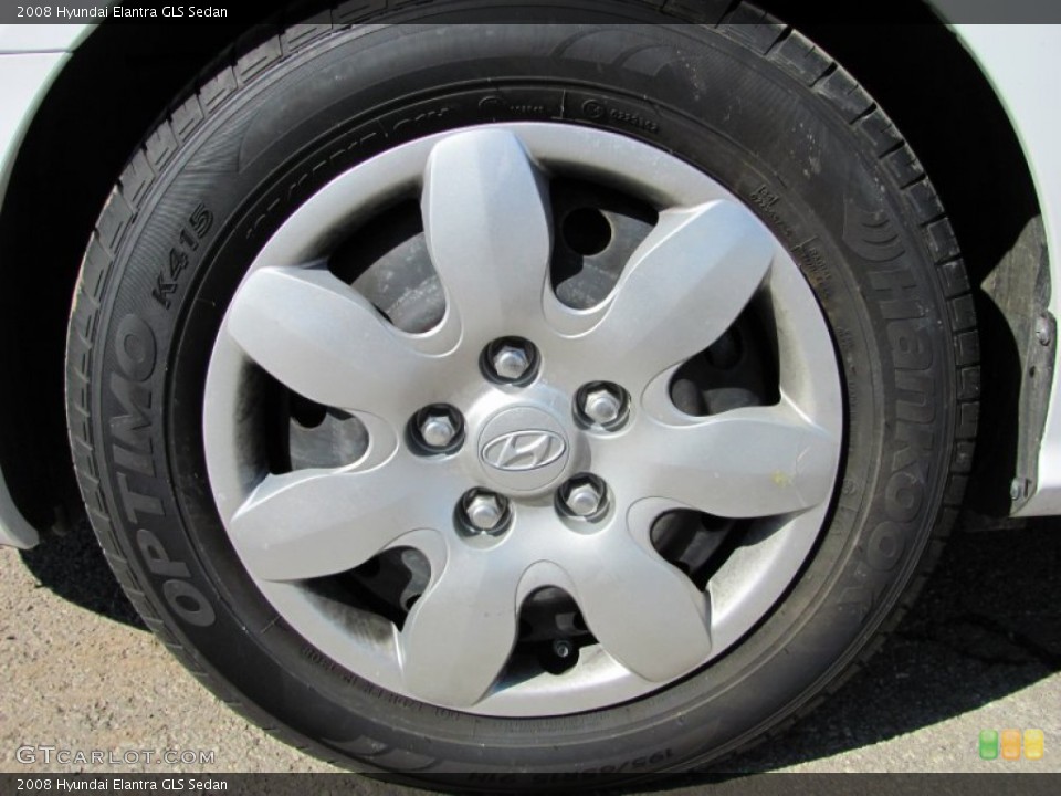 2008 Hyundai Elantra GLS Sedan Wheel and Tire Photo #60735940