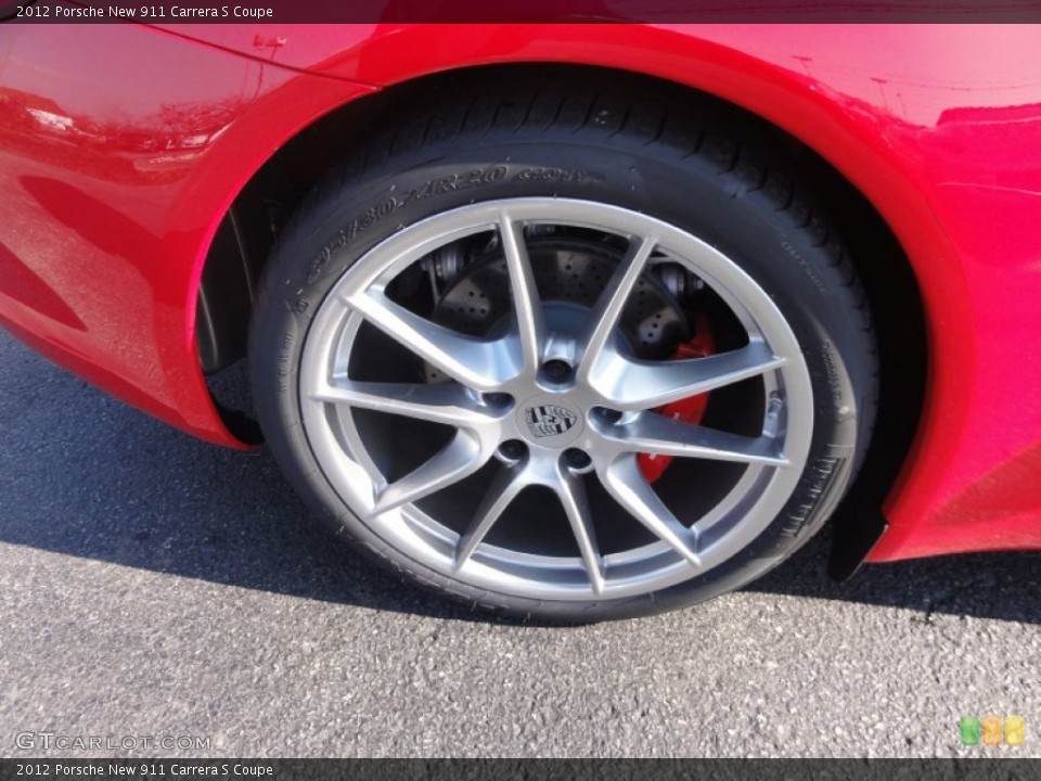 2012 Porsche New 911 Carrera S Coupe Wheel and Tire Photo #60737782