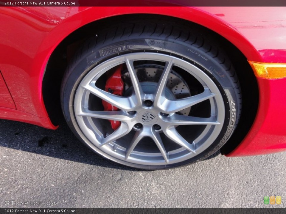 2012 Porsche New 911 Carrera S Coupe Wheel and Tire Photo #60737791