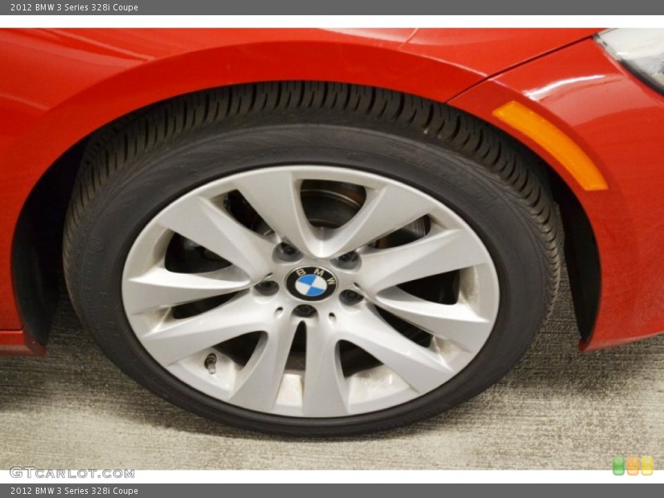 2012 BMW 3 Series 328i Coupe Wheel and Tire Photo #60740948