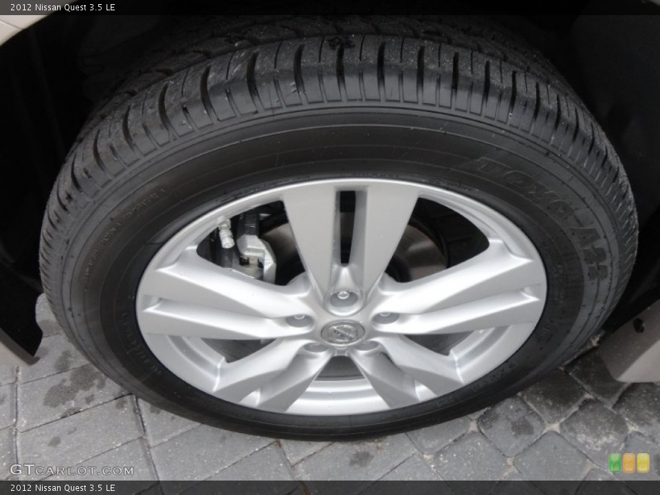 2012 Nissan Quest Wheels and Tires