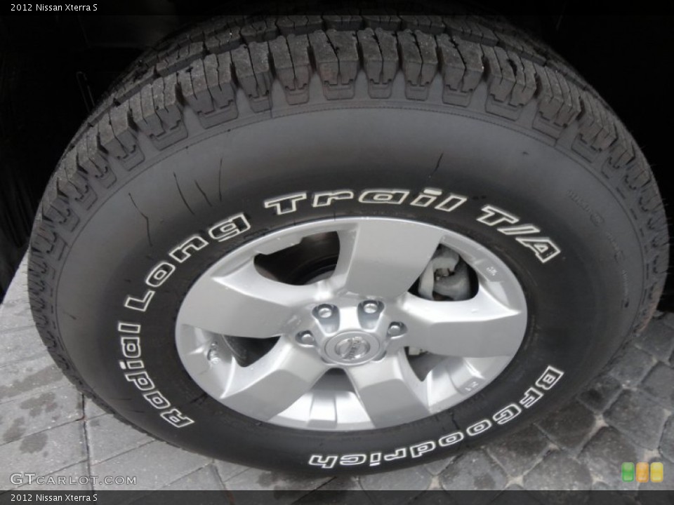 2012 Nissan Xterra S Wheel and Tire Photo #60743453