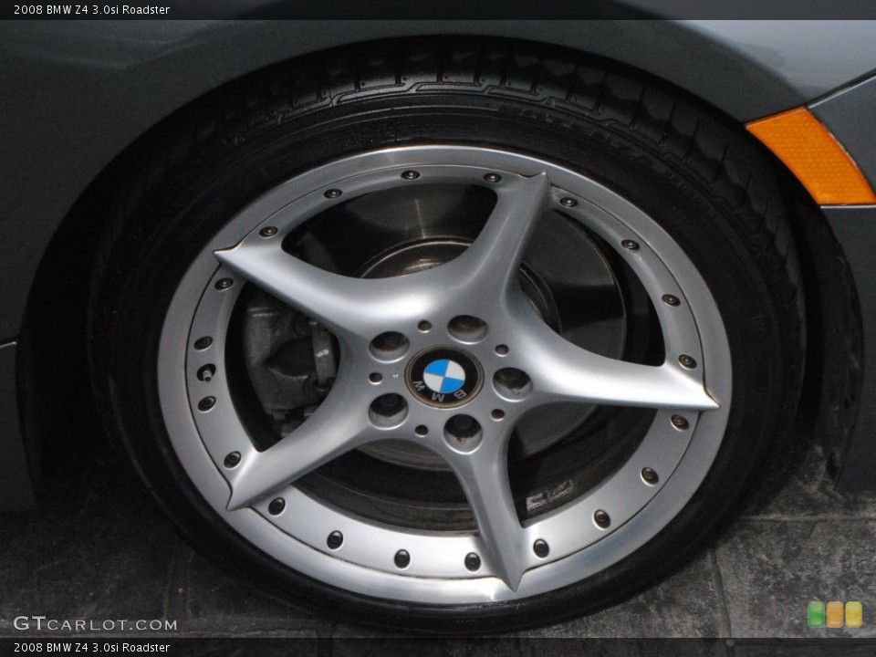 2008 BMW Z4 3.0si Roadster Wheel and Tire Photo #60743477