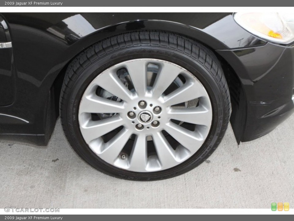 2009 Jaguar XF Premium Luxury Wheel and Tire Photo #60744548