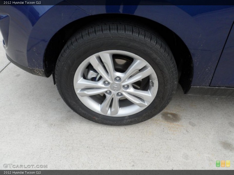2012 Hyundai Tucson GLS Wheel and Tire Photo #60747299