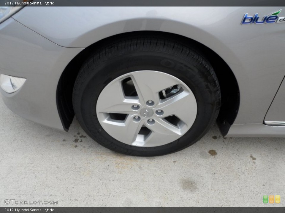 2012 Hyundai Sonata Hybrid Wheel and Tire Photo #60751488