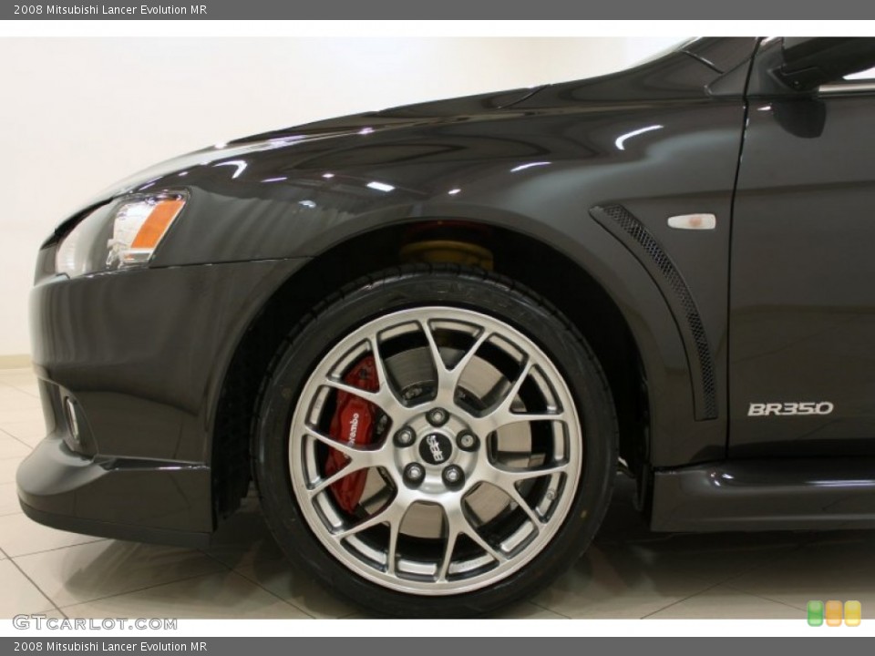 2008 Mitsubishi Lancer Evolution MR Wheel and Tire Photo #60757373