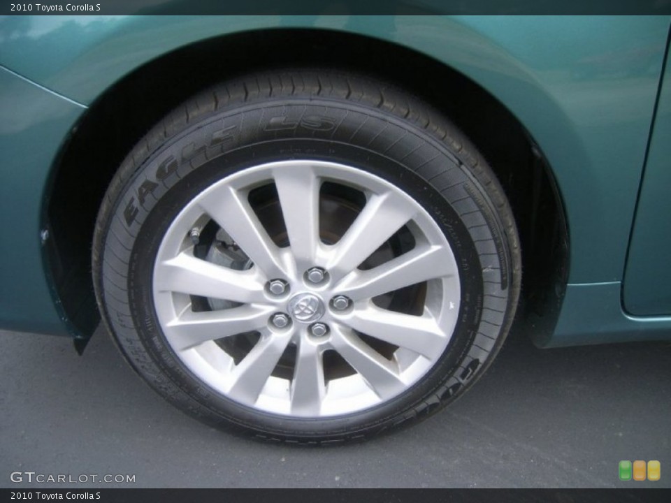 2010 Toyota Corolla S Wheel and Tire Photo #60762518