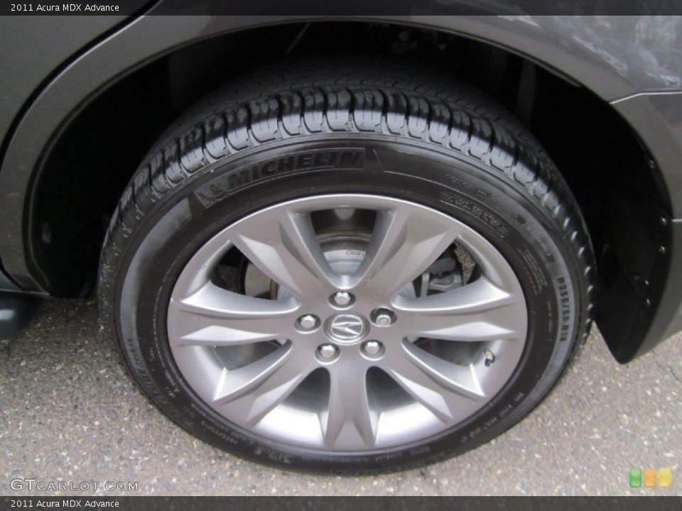 2011 Acura MDX Advance Wheel and Tire Photo #60763865