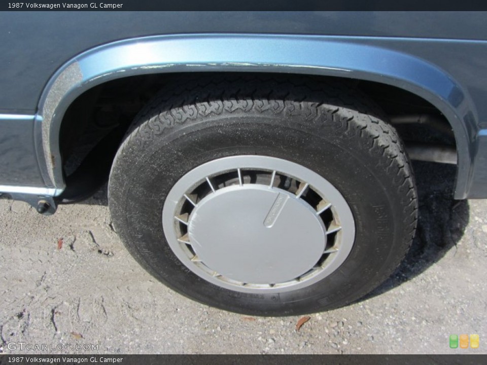 1987 Volkswagen Vanagon GL Camper Wheel and Tire Photo #60764573