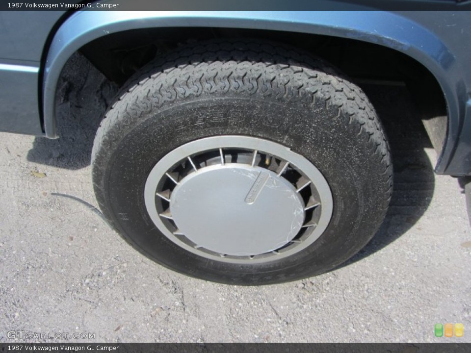 1987 Volkswagen Vanagon GL Camper Wheel and Tire Photo #60764582