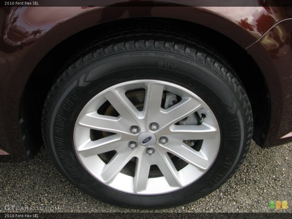 2010 Ford Flex SEL Wheel and Tire Photo #60767372