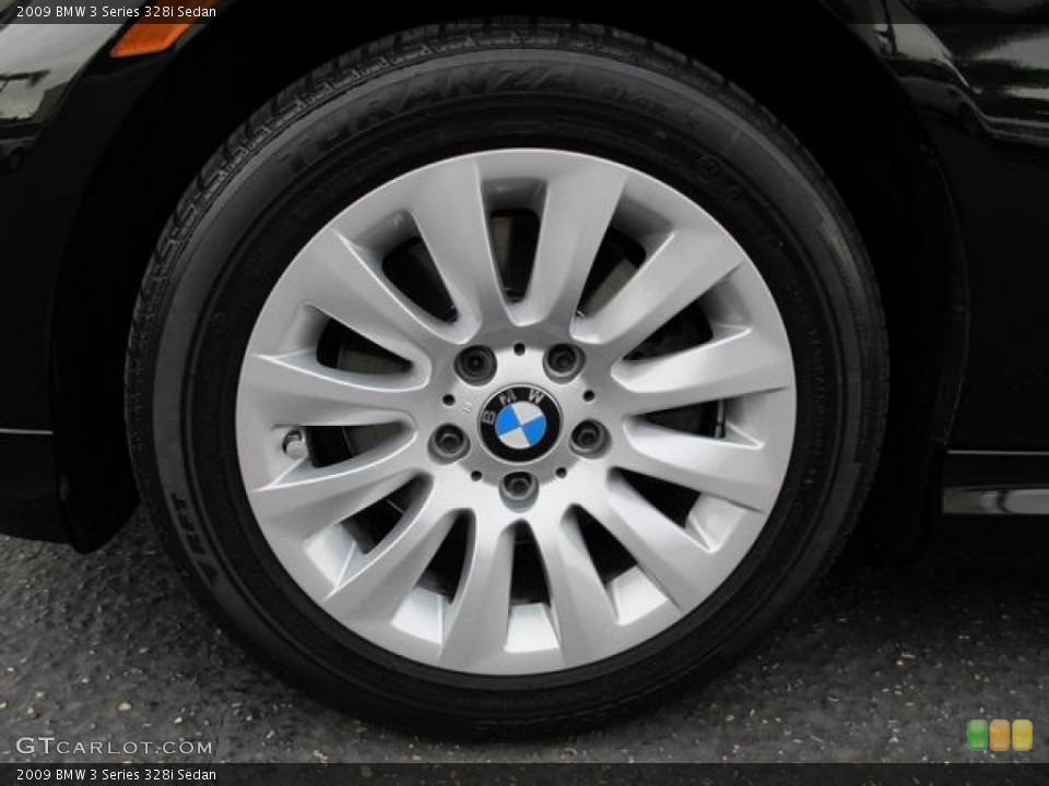 2009 BMW 3 Series 328i Sedan Wheel and Tire Photo #60771068