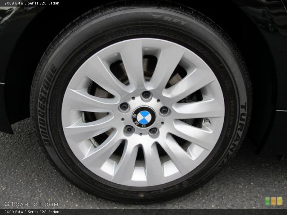 2009 BMW 3 Series 328i Sedan Wheel and Tire Photo #60771084