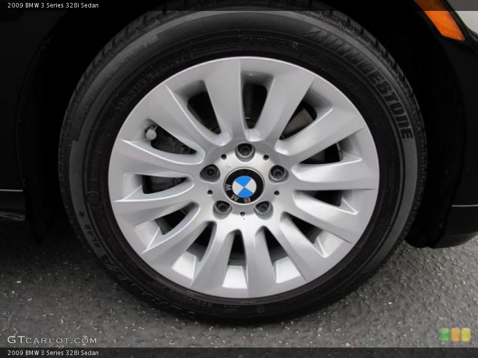 2009 BMW 3 Series 328i Sedan Wheel and Tire Photo #60771092