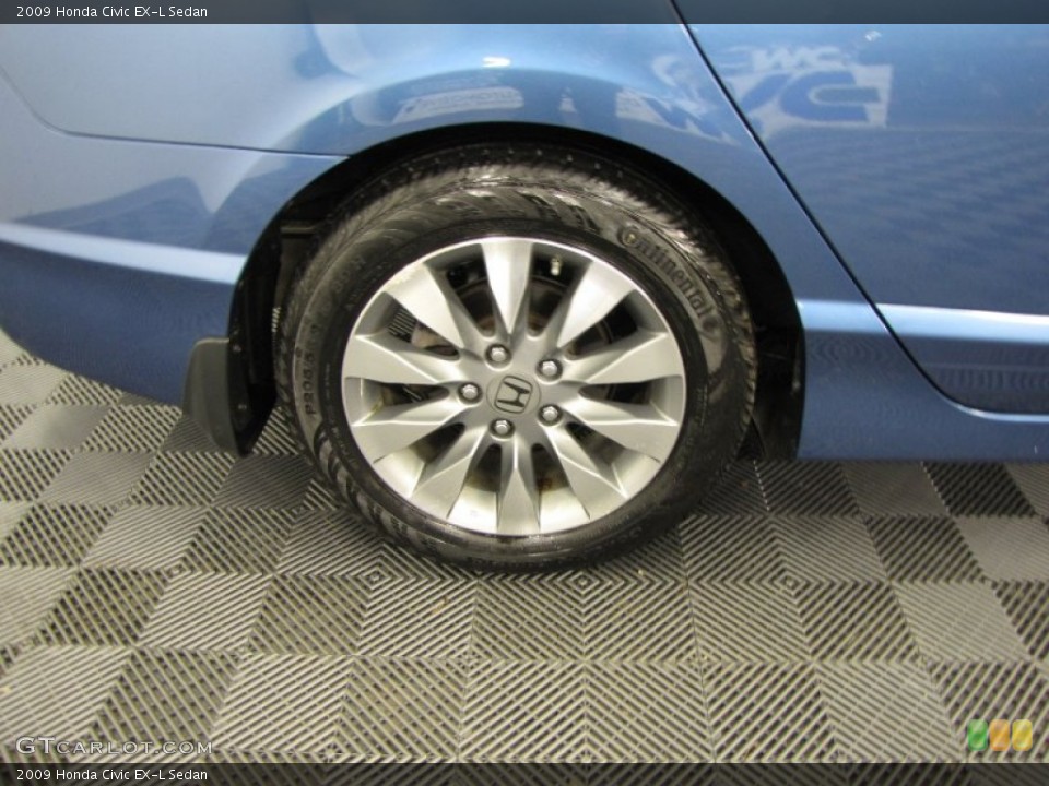 2009 Honda Civic EX-L Sedan Wheel and Tire Photo #60772327