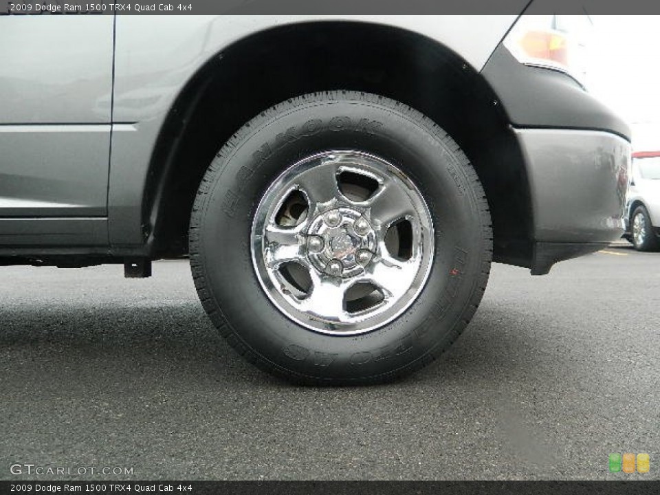2009 Dodge Ram 1500 TRX4 Quad Cab 4x4 Wheel and Tire Photo #60789521