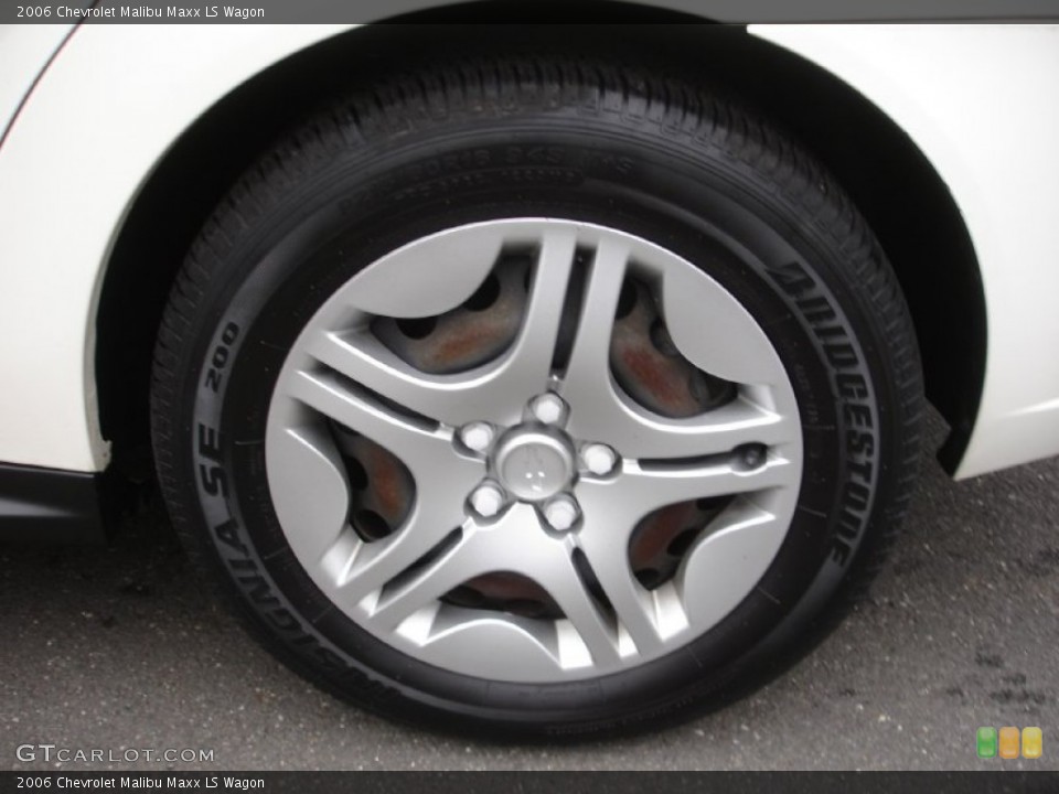 2006 Chevrolet Malibu Maxx LS Wagon Wheel and Tire Photo #60792779