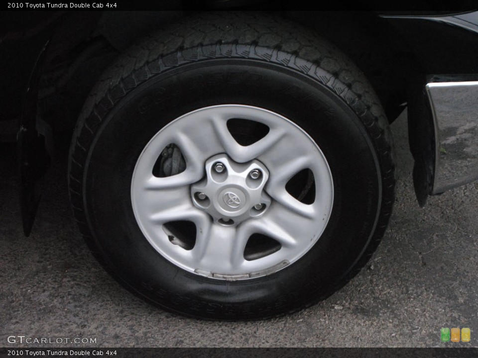 2010 Toyota Tundra Double Cab 4x4 Wheel and Tire Photo #60799136