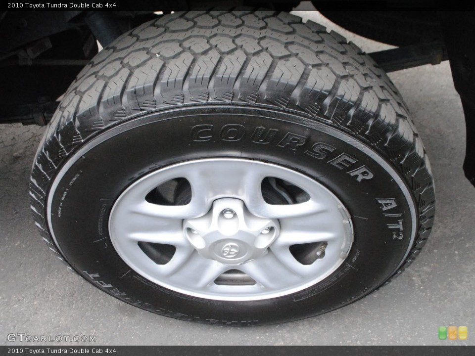 2010 Toyota Tundra Double Cab 4x4 Wheel and Tire Photo #60799160