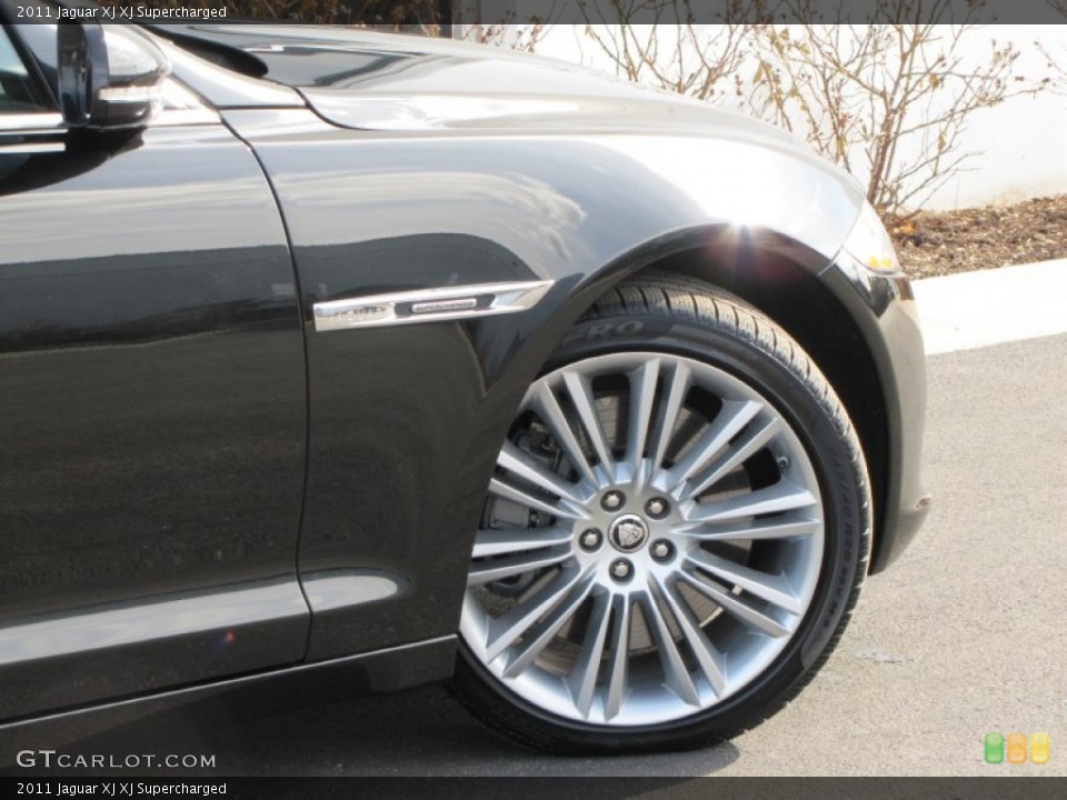 2011 Jaguar XJ XJ Supercharged Wheel and Tire Photo #60801041