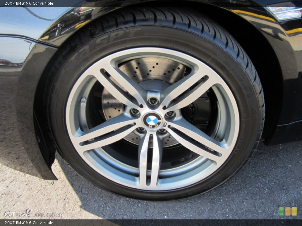 2007 BMW M6 Convertible Wheel and Tire Photo #60806496