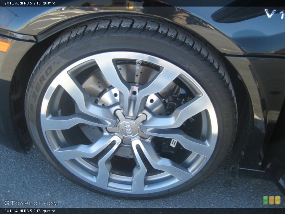 2011 Audi R8 5.2 FSI quattro Wheel and Tire Photo #60807916
