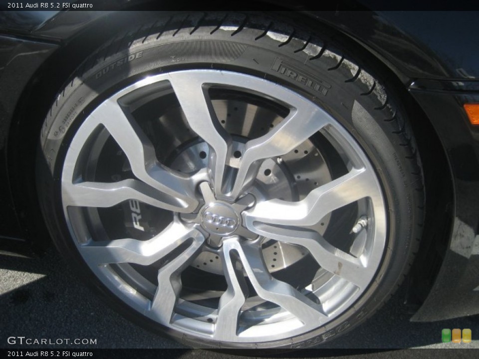 2011 Audi R8 5.2 FSI quattro Wheel and Tire Photo #60807926