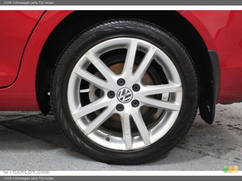 2006 Volkswagen Jetta TDI Sedan Wheel and Tire Photo #60810477