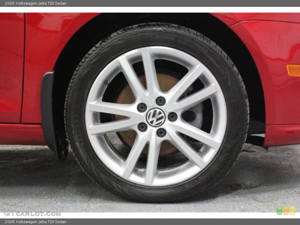 2006 Volkswagen Jetta TDI Sedan Wheel and Tire Photo #60810557