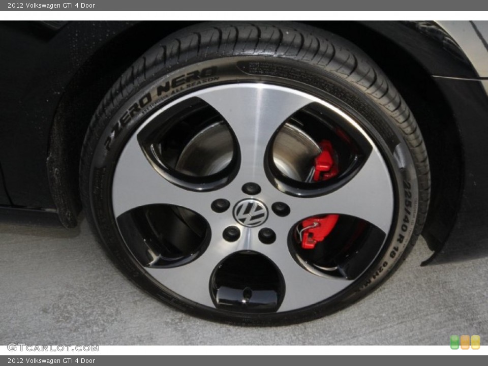 2012 Volkswagen GTI 4 Door Wheel and Tire Photo #60810912
