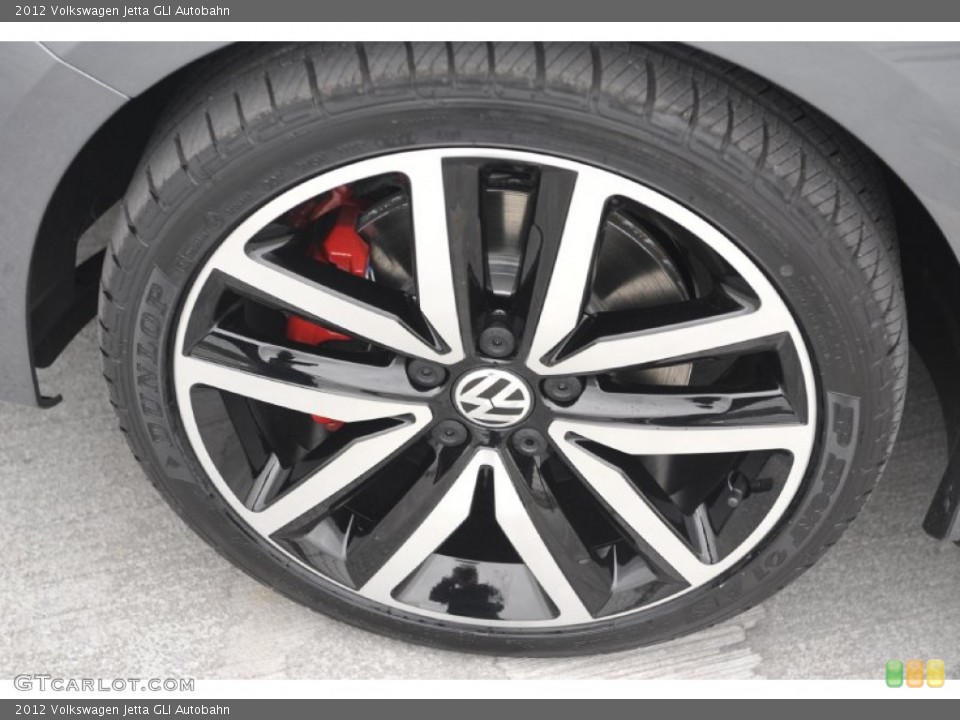 2012 Volkswagen Jetta GLI Autobahn Wheel and Tire Photo #60811407