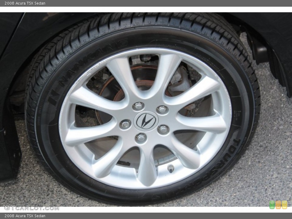 2008 Acura TSX Sedan Wheel and Tire Photo #60816573