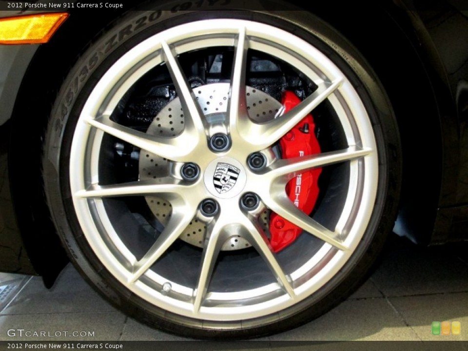 2012 Porsche New 911 Carrera S Coupe Wheel and Tire Photo #60817881