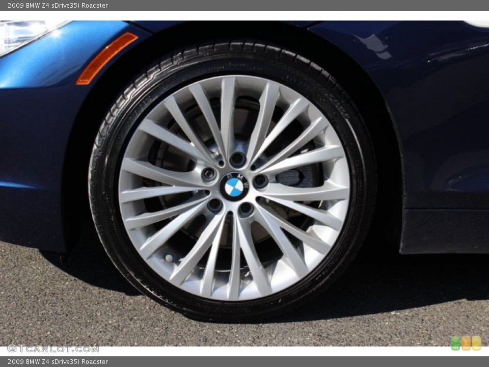 2009 BMW Z4 sDrive35i Roadster Wheel and Tire Photo #60818991