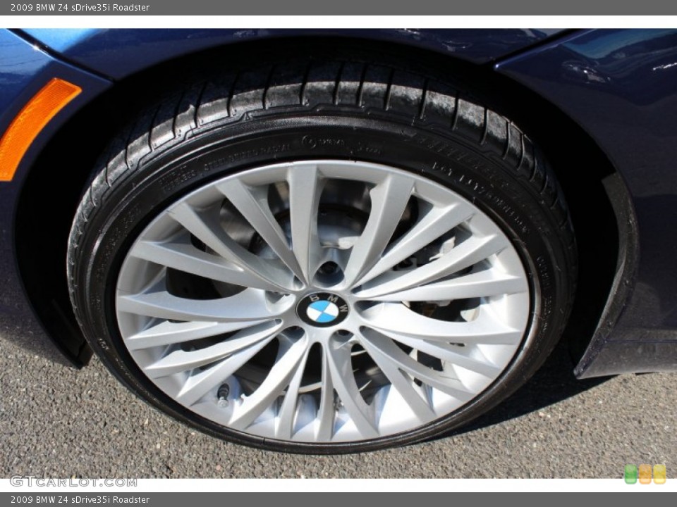2009 BMW Z4 sDrive35i Roadster Wheel and Tire Photo #60819003