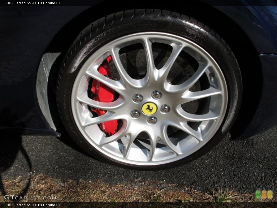 2007 Ferrari 599 GTB Fiorano F1 Wheel and Tire Photo #60819402