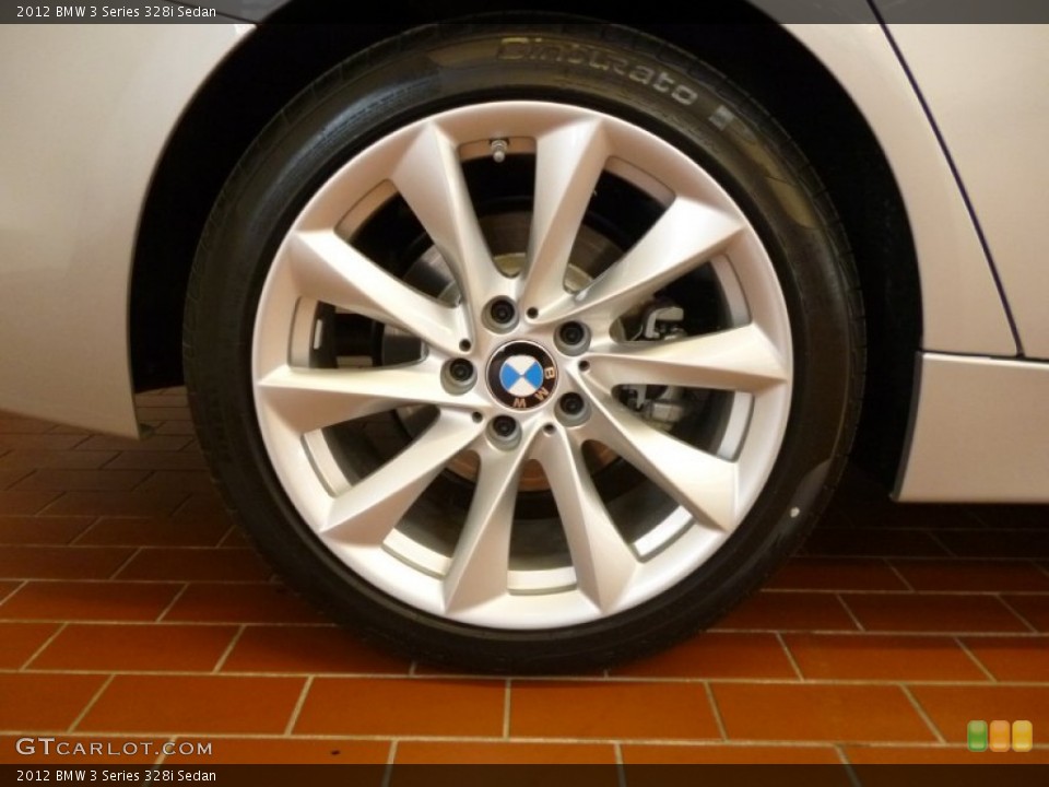 2012 BMW 3 Series 328i Sedan Wheel and Tire Photo #60819903