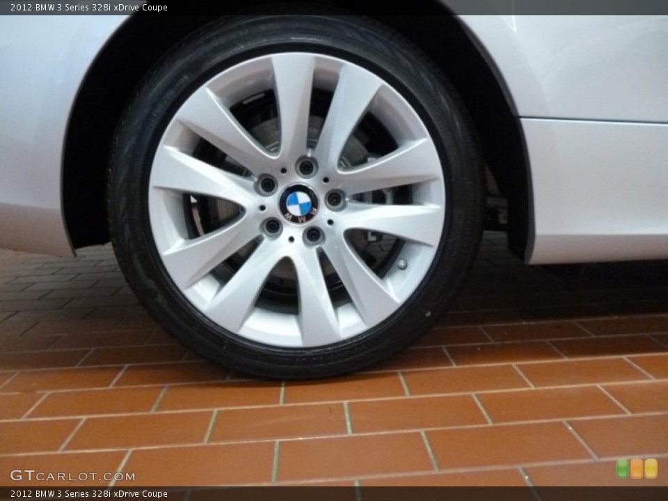 2012 BMW 3 Series 328i xDrive Coupe Wheel and Tire Photo #60820038
