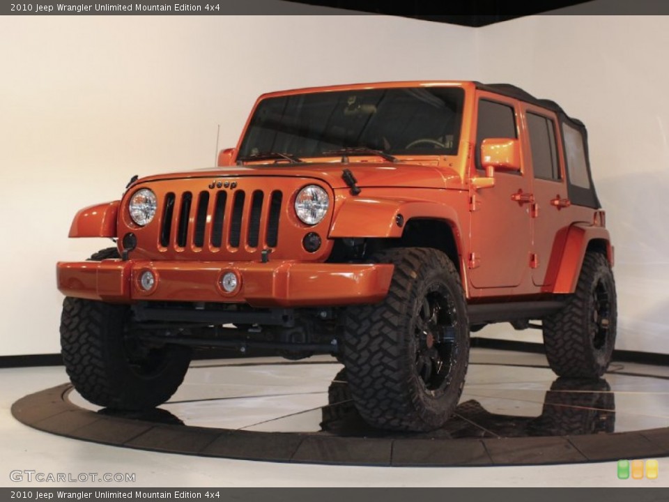 2010 Jeep Wrangler Unlimited Custom Wheel and Tire Photo #60821697